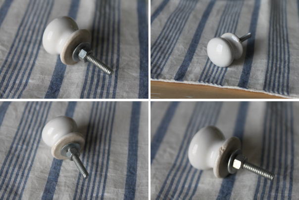 お洒落なセラミックノブ