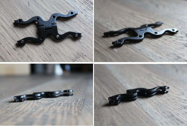 ポイント使いになる兆番ヒンジ