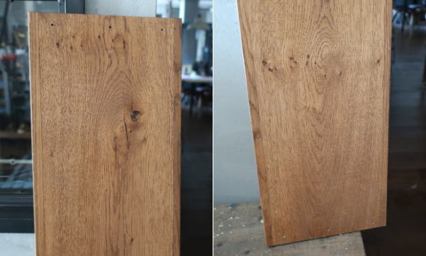 棚板につかってほしいい突板オーク材