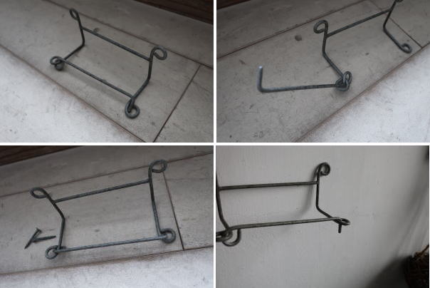 シンプルデザインのウォールペーパーハンガー