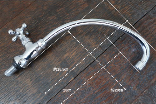 クロムカラーがかっこいい海外製の蛇口
