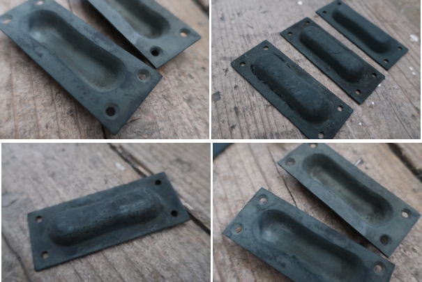 かっこいい空間にあう引手真鍮金物