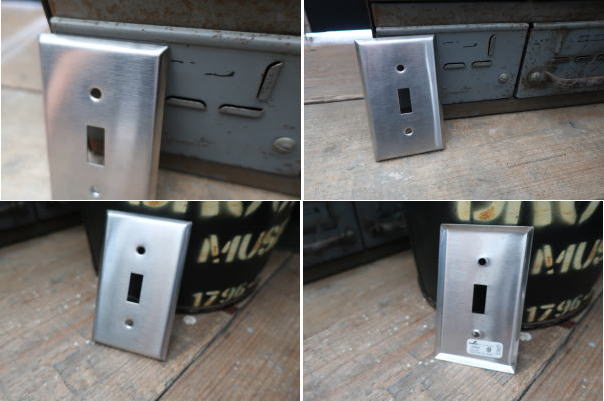 お洒落なスイッチプレート