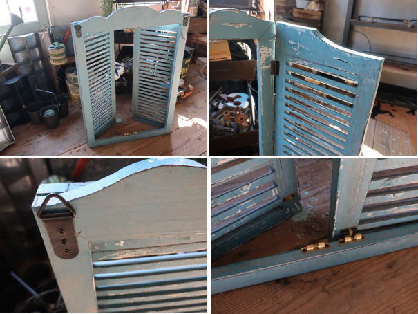 アンティーク感のあるウッドウインドー