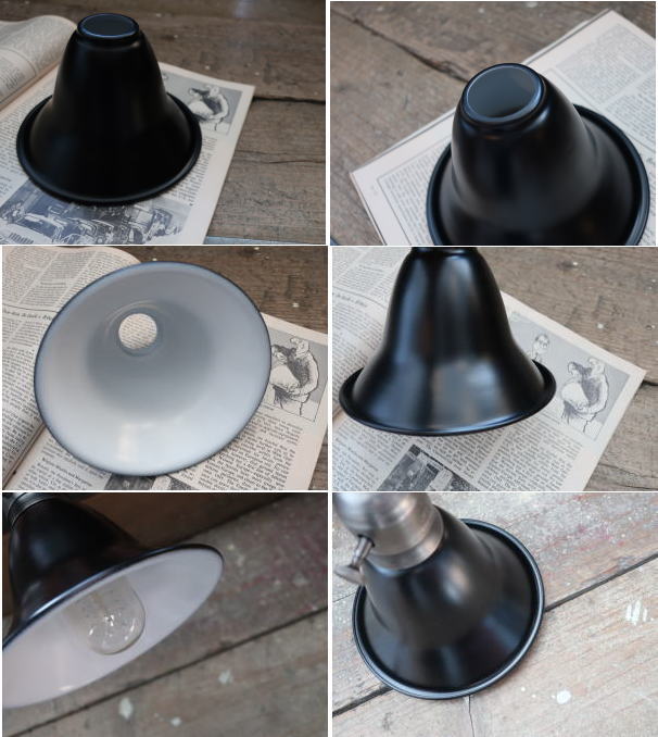 シンプルなブラックシェード