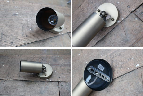 角度調整可能なスポットライト