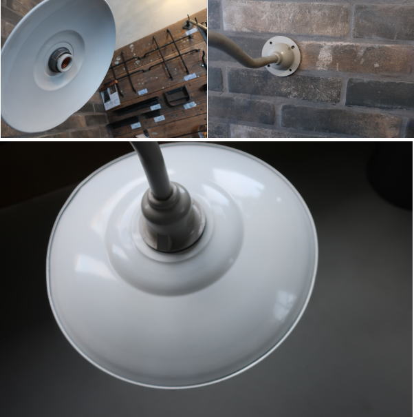 レトロ調のランプ