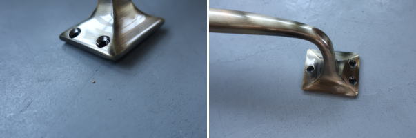 人気素材のブラスのドアハンドル