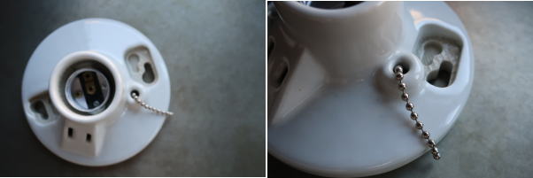 無骨な感じがかっこいい直付け照明