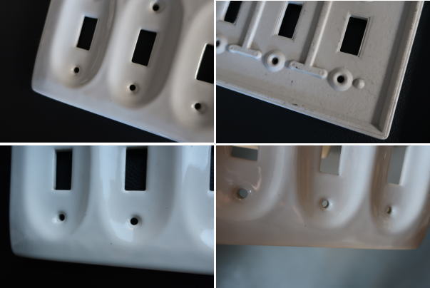 アメリカン陶器スイッチプレート