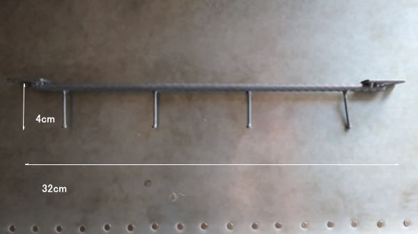 かっこいい空間にあうアイアン金物