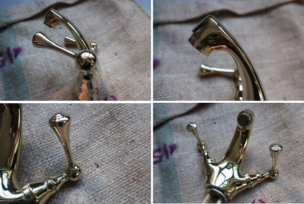 2ハンドルのお洒落な蛇口