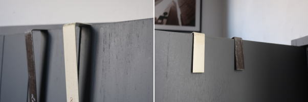 ドアに掛けて使うロングタイプのフック