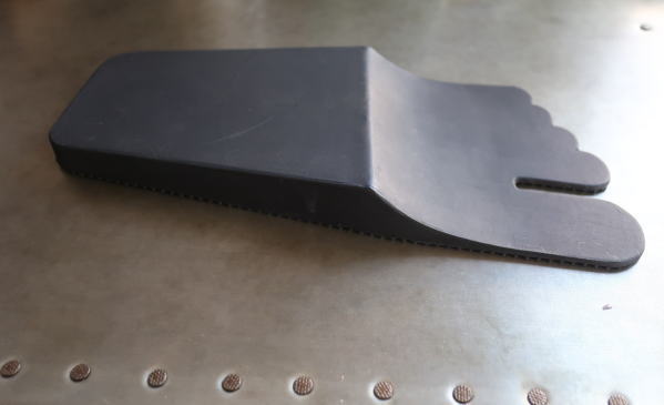 FOOTデザインのドアストッパー