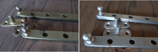 押上窓やスイング窓の開閉に七つ目ウインドウ調整アーム