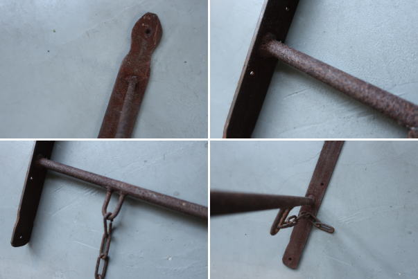 SHOPの看板や表札と合わせたいアイアンサインブラケット