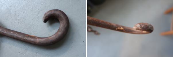 SHOPの看板や表札と合わせたいアイアンサインブラケット