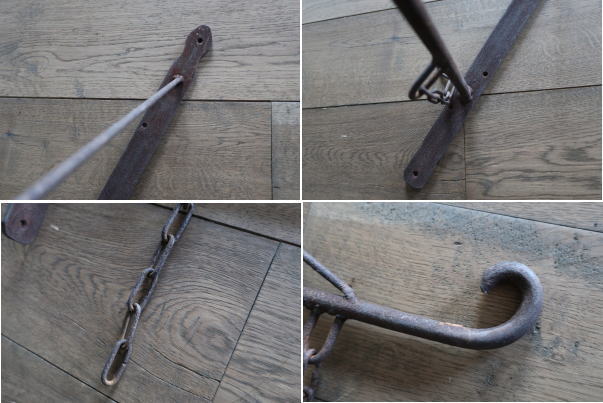 お店の顔になる看板に使ってほしいアイアンサインブラケット