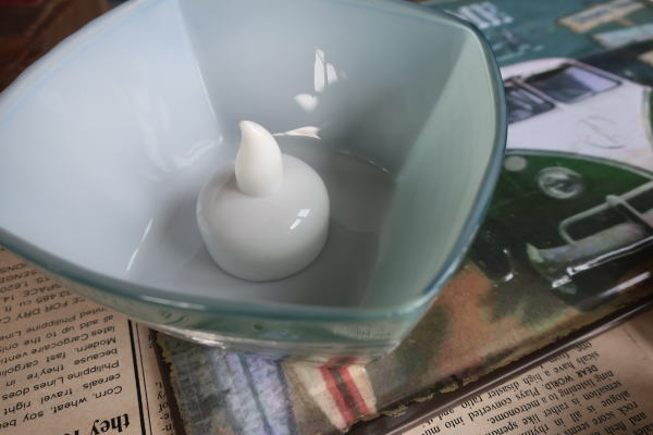 さりげなくインテリアにポイントにLEDキャンドル