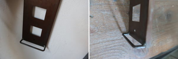 ハンキングバー付きのスイッチプレート