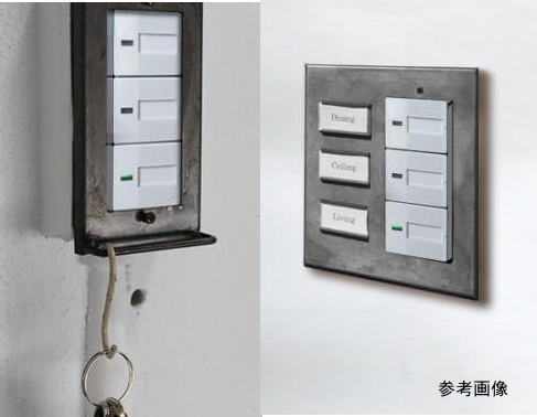 おしゃれなアイアンスイッチプレート