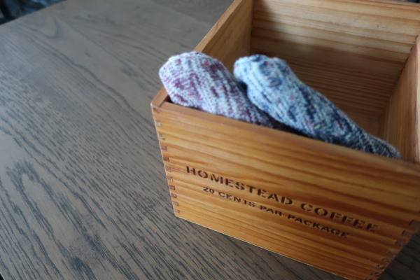 刻印がお洒落なウッドボックス