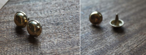 家具やドアのアクセントにしたい飾り鋲