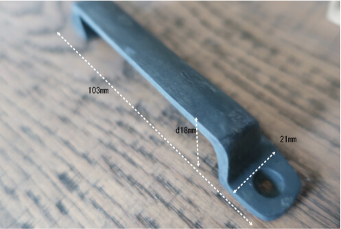 家具や収納で使いたいしんちゅ素材の取手